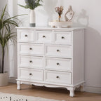 Rustic Brown Wood Accent Cabinet for Living Room Storage