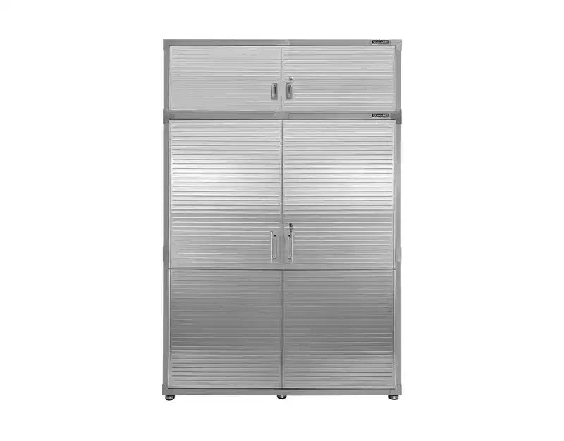 Seville Classics UltraHD 2-Piece Extra-Wide Storage Cabinet Set, 60 x 24