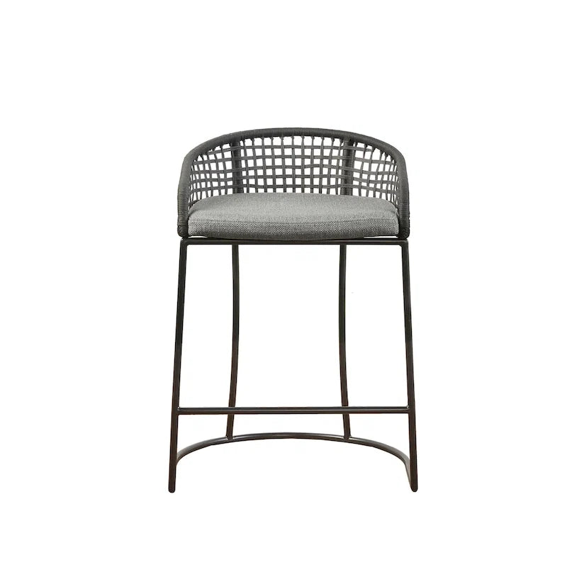 Madison Park Carmel Woven Counter Stool 25