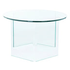 SAFAVIEH Beda Table basse en verre trempé - 47 L x 28 P x 16 H - 47Lx28Px16H