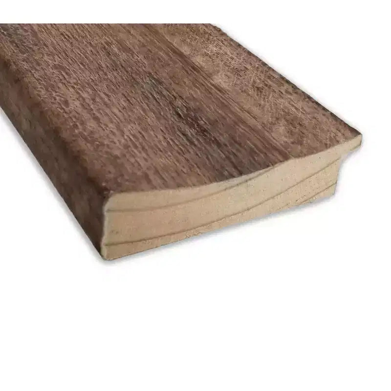44" x 33" Specchio da Parete da Bagno Gufo Non Smussato Marrone: Rettangolare Moderno, Montaggio a Parete, Cornice in Legno