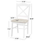Simple Living Country Cottage Dining Chairs (Set of 2)