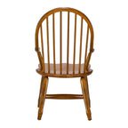 Fauteuil Treasures Rustic Oak à dossier incurvé