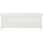 Banc de rangement SAFAVIEH Fiorello 3 tiroirs avec coussin - 47,3 L x 15 P x 19 H - 47Lx15Px19H