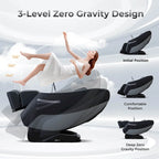 Costway Zero Gravity SL Track Full Body Massage Chair with Waist