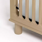 Storkcraft Sicily Deluxe 3-in-1 Convertible Crib with Toddler Guardrail