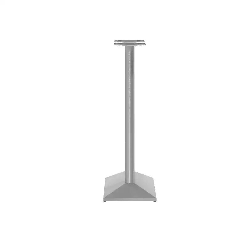 Pied de table double colonne Flash Furniture Palis, hauteur salle à manger, pour plateaux de 76,2 x 121,9 cm, intérieur/extérieur