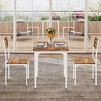 GustoWave Dining Table Set for 2, 3-Piece Compact Dining Table and Chairs