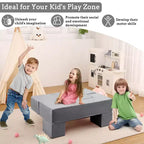 Kids Play Sofa, 6 Pcs Modular Kids Play Sofa Set for Playrooms, Modular Kids Sofa, Toddler Foam Sofa, Convertible Kids Sofa with Removable Sofa Cover