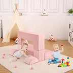 Kids Play Sofa, 6 Pcs Modular Kids Play Sofa Set for Playrooms, Modular Kids Sofa, Toddler Foam Sofa, Convertible Kids Sofa with Removable Sofa Cover