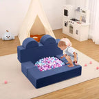 Kids Play Sofa, 6 Pcs Modular Kids Play Sofa Set for Playrooms, Modular Kids Sofa, Toddler Foam Sofa, Convertible Kids Sofa with Removable Sofa Cover
