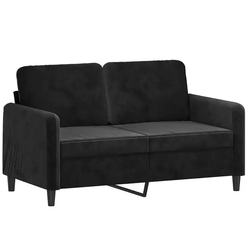 vidaXL Sofa Set Accent Couch Sectional Sofa for Living Room 2 Piece Velvet