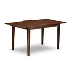 Ensemble Table de Cuisine Rectangulaire - Table à Manger 3 Pièces avec Chaises, Rouge Brique, 48/60 Pouces