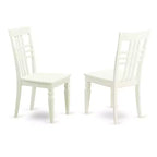 Round Dinette Set - 5 Piece Kitchen Table & Chair Set - Southwestern Style - Black Cherry Finish