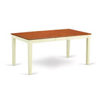 Dinette Set 7 Piece - Kitchen Table with 6 Chairs - Solid Wood Dining Set - Extendable Table - Classic Design