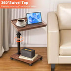 Uniquely designed sofa side table, practical and elegant, perfect for small spaces, living rooms, and home decor.
