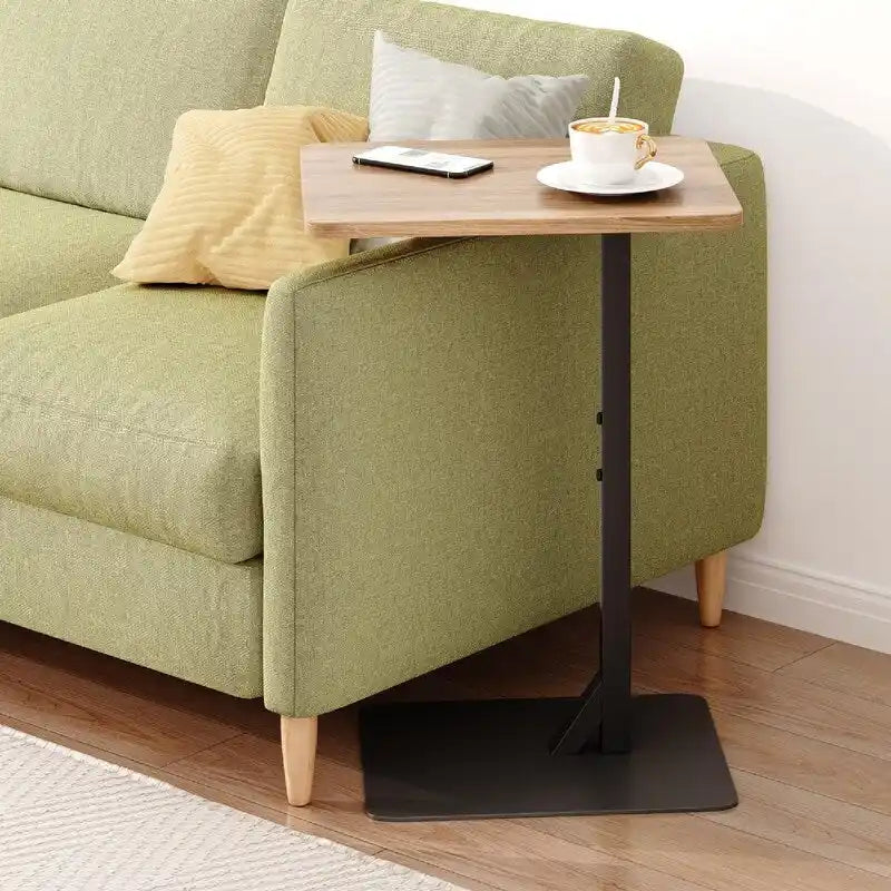 Tavolino a C per Divano e Comodino - 40 P x 30 L x 60 A cm
