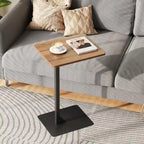 Tavolino a C per Divano e Comodino - 40 P x 30 L x 60 A cm