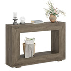 Tavolo Consolle Stretto da 47 Pollici con Contenitore per Ingresso Soggiorno - 47,24 L x 29,1 H x 11,81 P