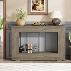 Tavolo Consolle Stretto da 47 Pollici con Contenitore per Ingresso Soggiorno - 47,24 L x 29,1 H x 11,81 P