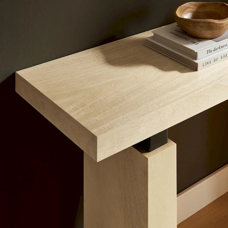 Piston 52 Rectangular Wood Console Table