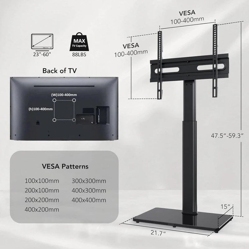 Supporto TV universale da pavimento