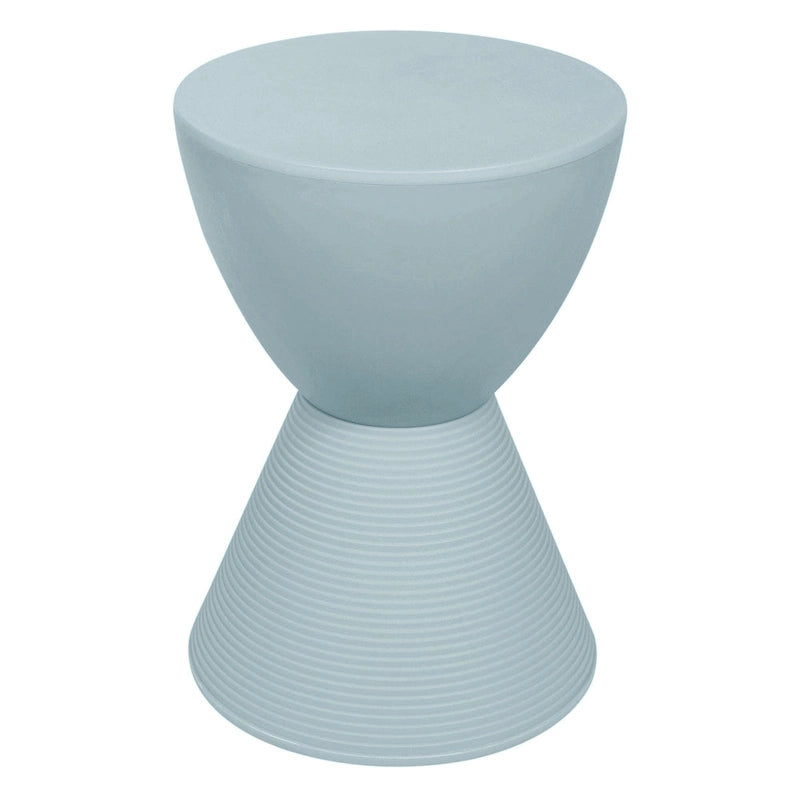 Boyd Round Side Table Ribbed Design Base Accent End Table with Removable Lid for Living Room & Bedroom