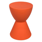 Boyd Round Side Table Ribbed Design Base Accent End Table with Removable Lid for Living Room & Bedroom