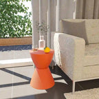 Boyd Round Side Table Ribbed Design Base Accent End Table with Removable Lid for Living Room & Bedroom