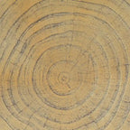 MGO Twist Shape Side Table, Wood-like Texture