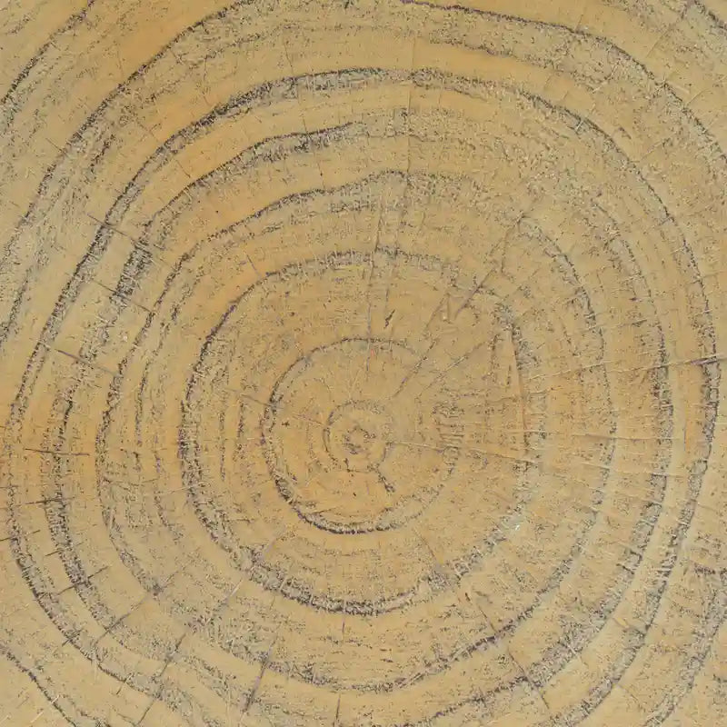 MGO Twist Shape Side Table, Wood-like Texture
