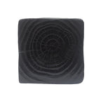 MGO Twist Shape Side Table, Wood-like Texture