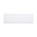 White 4-drawer Buffet Sideboard Console Table with Bottom Shelf