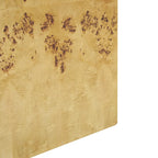 Tavolino quadrato con venature del legno - Marrone - Roche River Decor