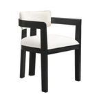 Sedia da pranzo moderna e sofisticata Conrad con braccioli di Christopher Knight Home