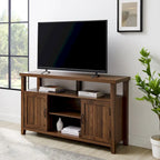 Meuble TV haut Middlebrook 58 po à porte rainurée