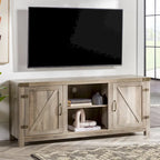 Meuble TV avec porte de grange Middlebrook Firebranch 58 pouces