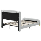 Modern Upholstered PU Leather Bed