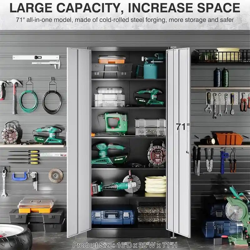Metal Garage Storage Cabinet