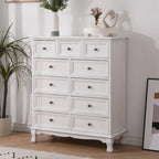 Rustic Brown Wood Accent Cabinet for Living Room Storage