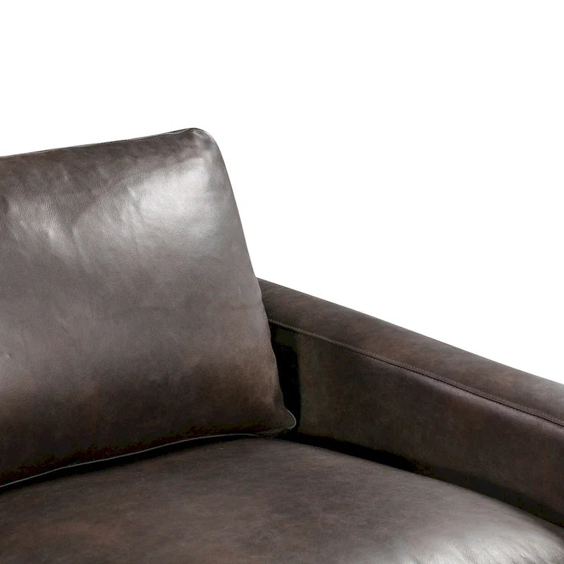 Poly & Bark Sorrento Sofa - Full Grain Genuine Italian Leather