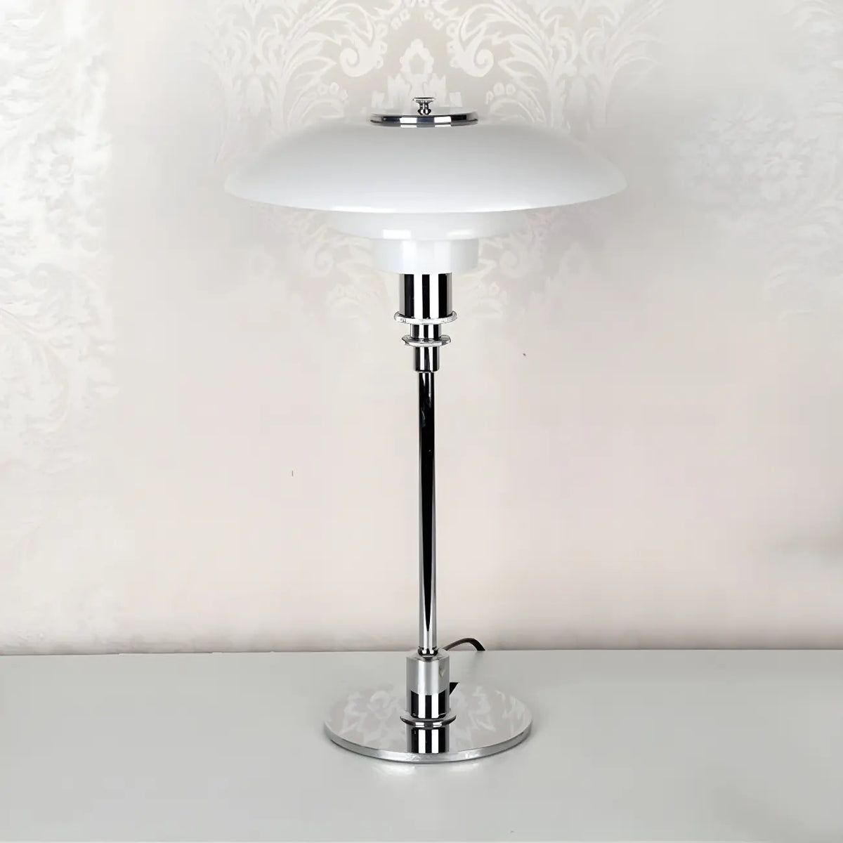 HomeyFad Lampada da tavolo a LED a livelli postmoderna con alimentazione integrata