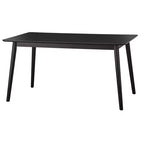 Lifestorey Whitney Rectangular Dining Table Black