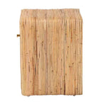Comodino con 1 cassetto Rosina in rattan naturale