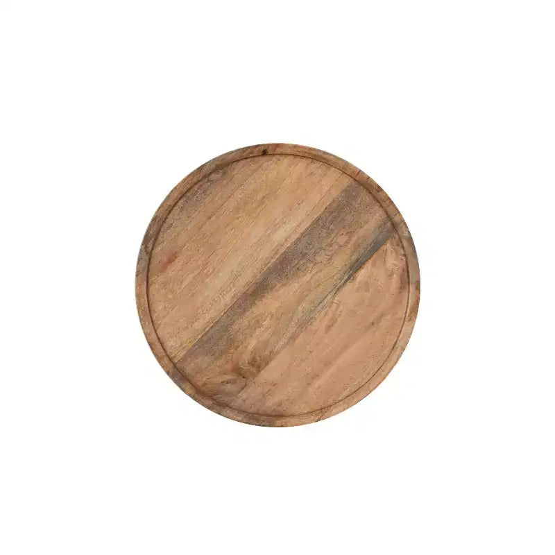 Tavolino Tyrion in Legno e Metallo Naturale