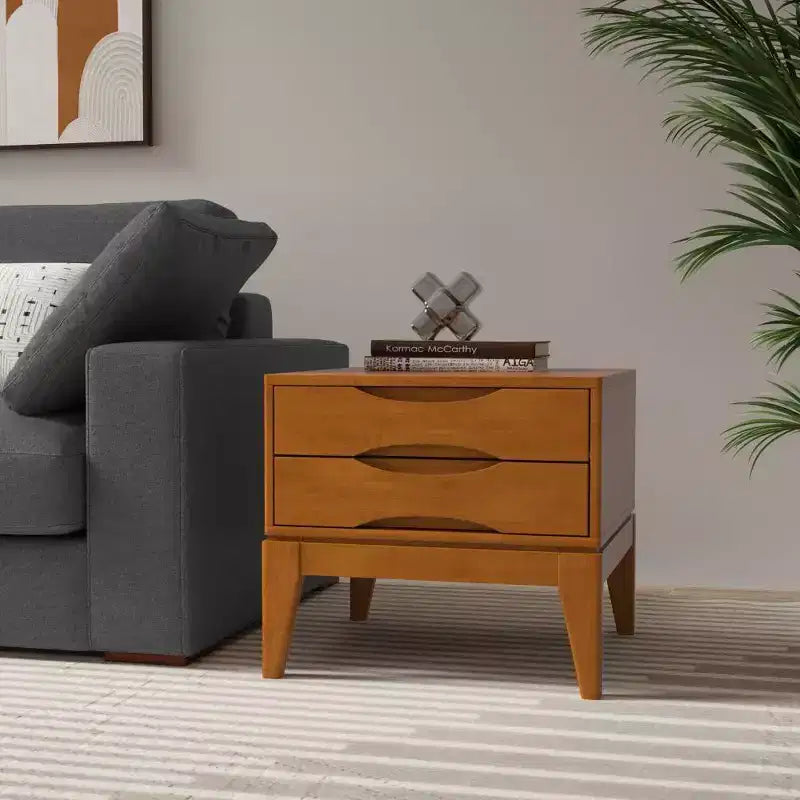 Tavolino Pearson marrone teak