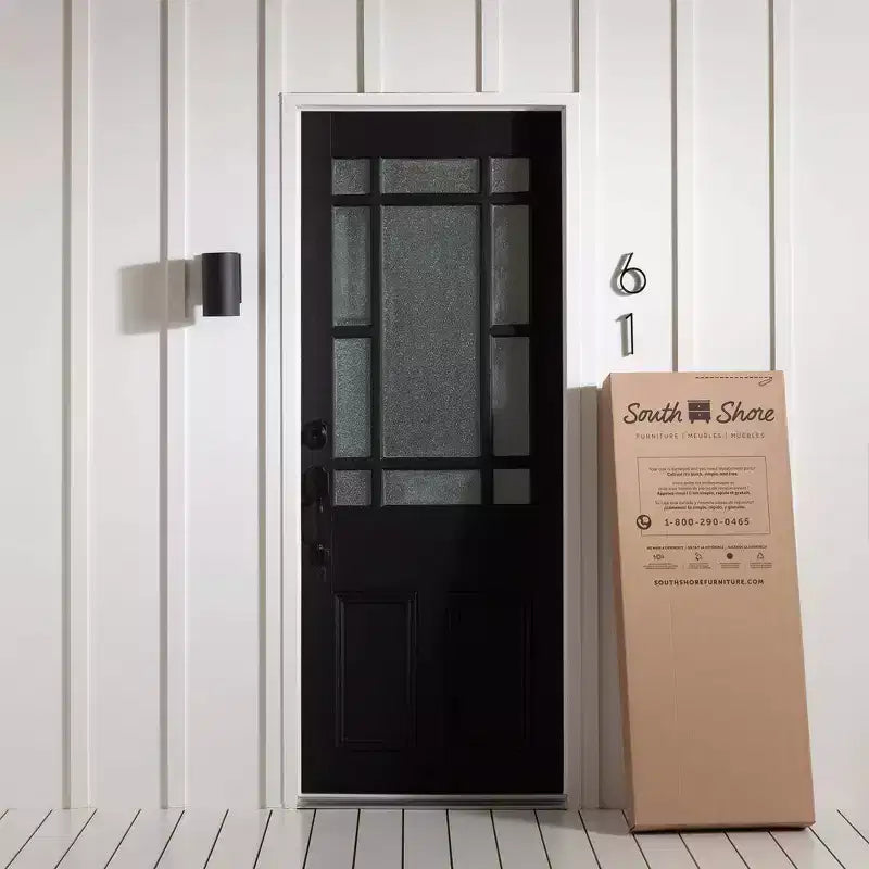 Letto singolo Holland Rovere Grigio: 3 cassetti, reversibile, truciolato laminato, non è necessaria la rete a molle