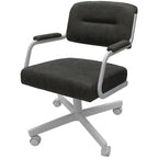 Swivel Kitchen Dining Caster Chair with Wheels - M-110 - N/A