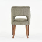 Set of 4 Fabric-upholstered Dining Chairs