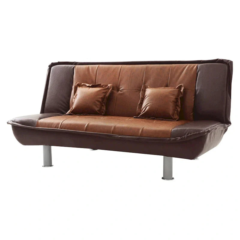 Lionel Faux Leather Sofa Bed